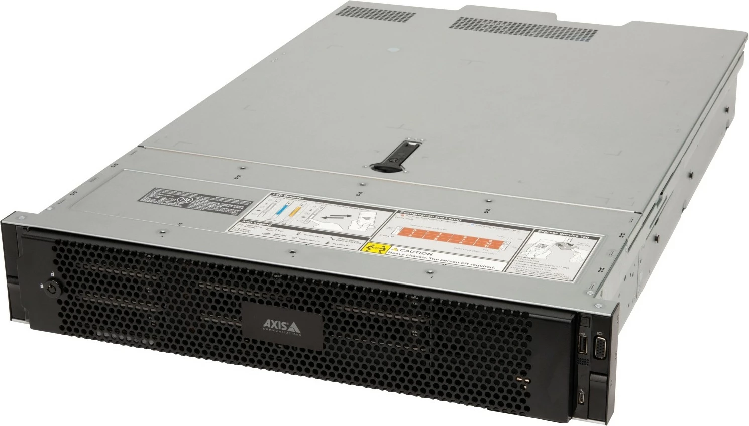 Server rrjeti Axis 02540-001, Windows 10 IoT Core, RAID, 2x LAN, 22.9kg, gri