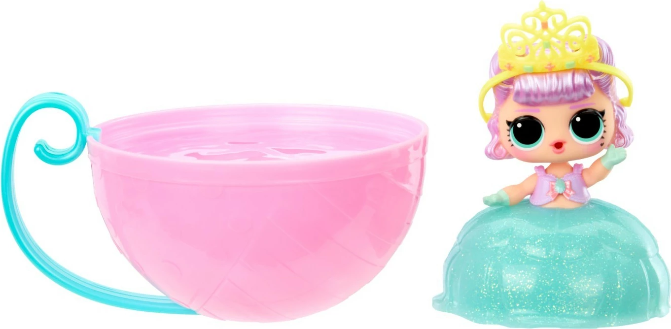 Kukull L.O.L. Surprise Princess Tots, MGA, 1 copë, me fustan që ndryshon ngjyrë