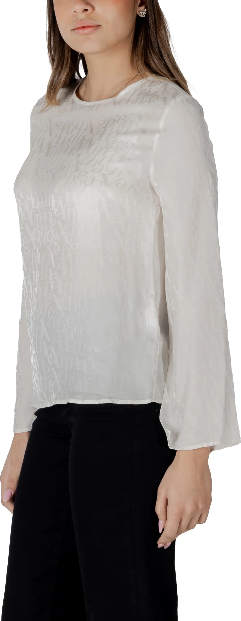 Bluzë për femra Armani Exchange XW000149 AF10842, krem [Madhësia: XS]