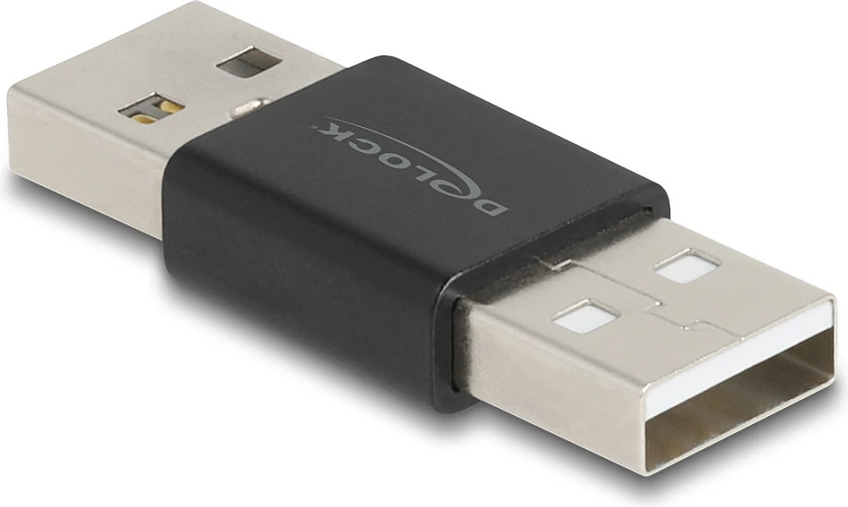 Adapter USB DeLOCK USB 2.0 Type-A male to male, metal, i zi