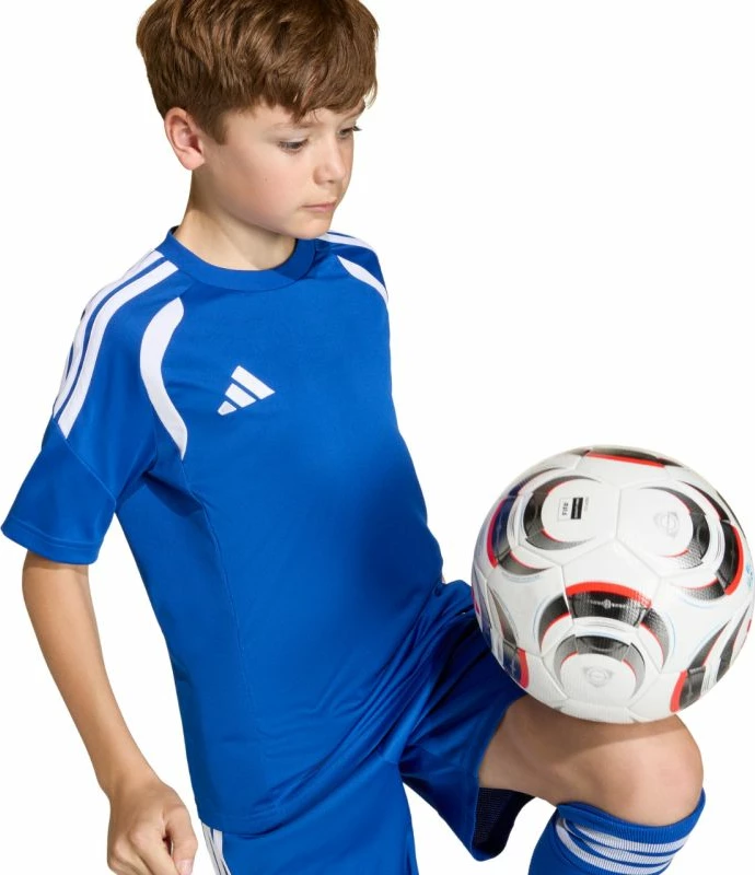 Fanellë futbolli adidas për fëmijë, e kaltër [Madhësia: 164 cm]