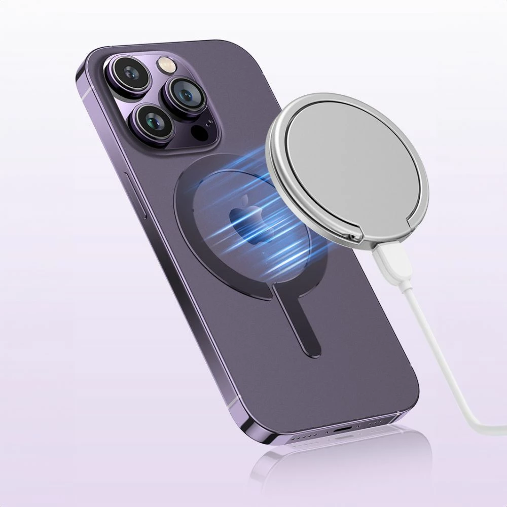 Unaza magnetike Tech-Protect MetalRing për MagSafe, set 2 copë, e zezë dhe argjendtë