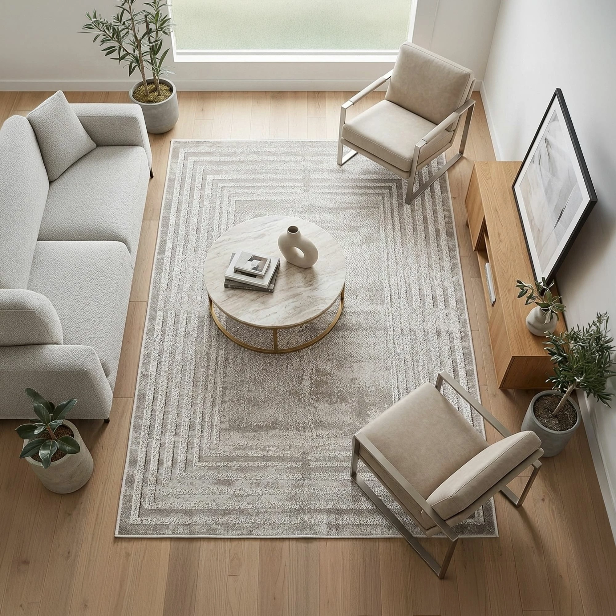 Qilim (60x100) Conceptum Hypnose, W1195, shumëngjyrësh