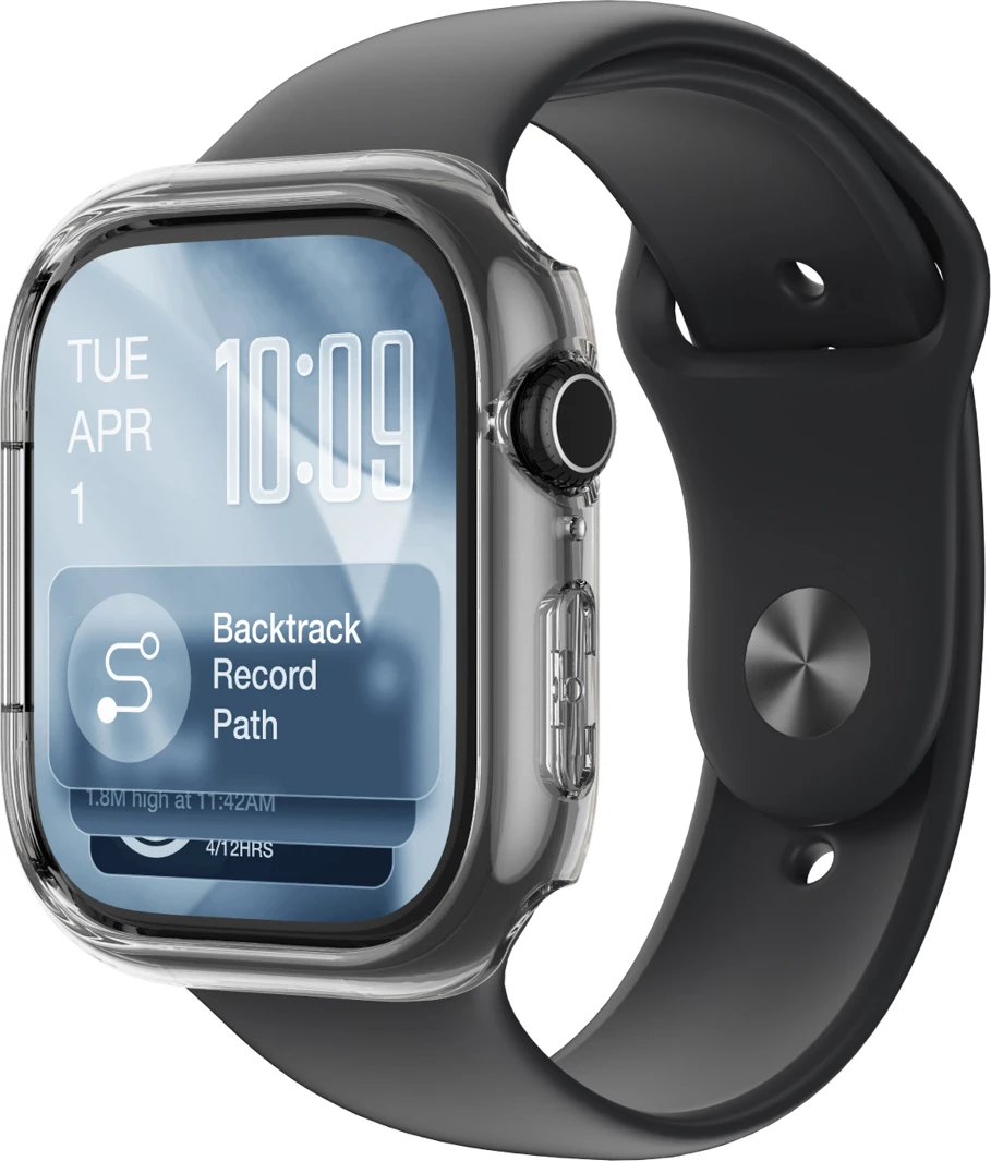 Mbështjellës për smartwatch, AmazingThing Minimal, për Apple Watch Series 11 46mm, transparent