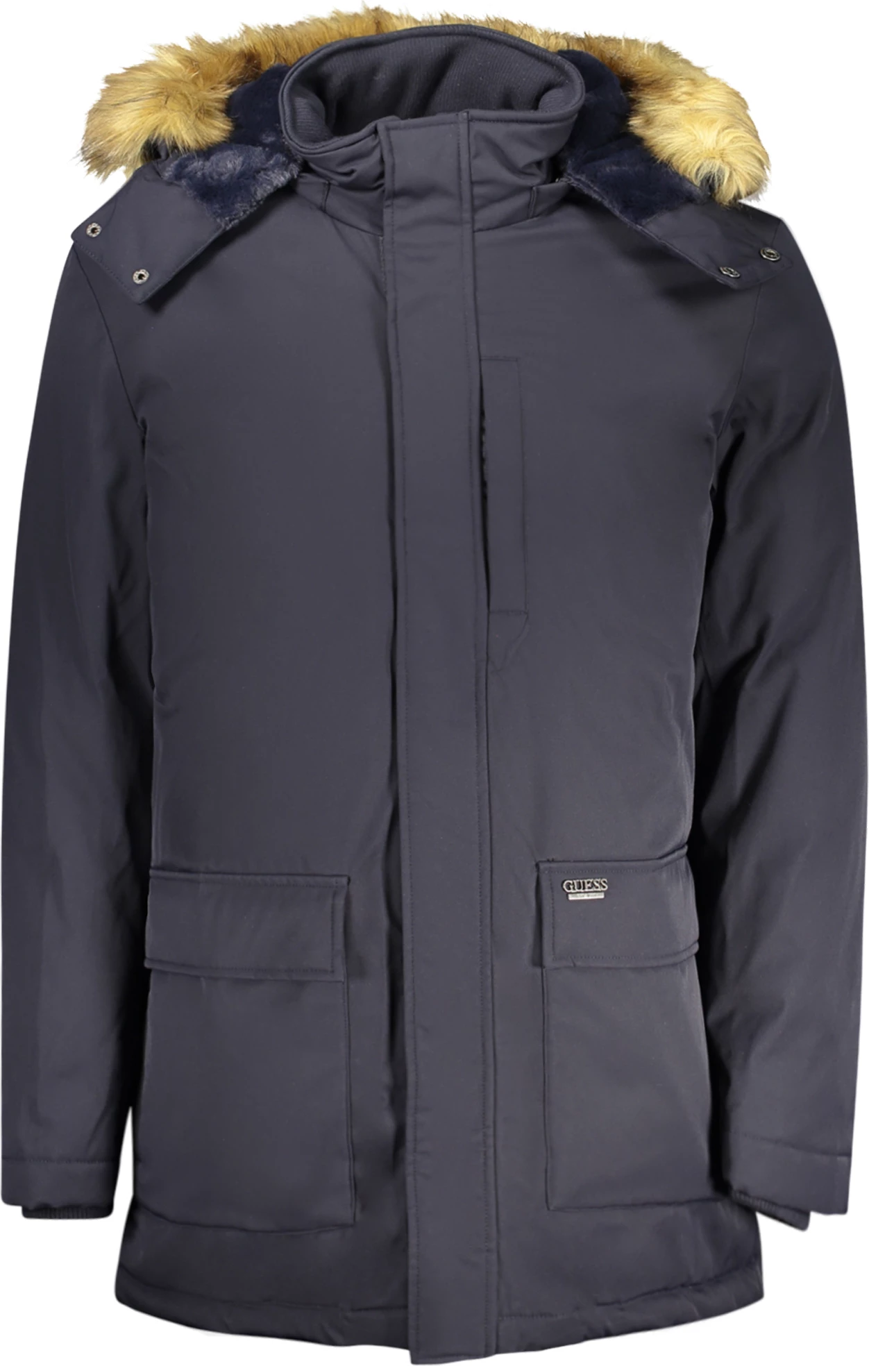 Jakne për meshkuj GUESS JEANS, blu