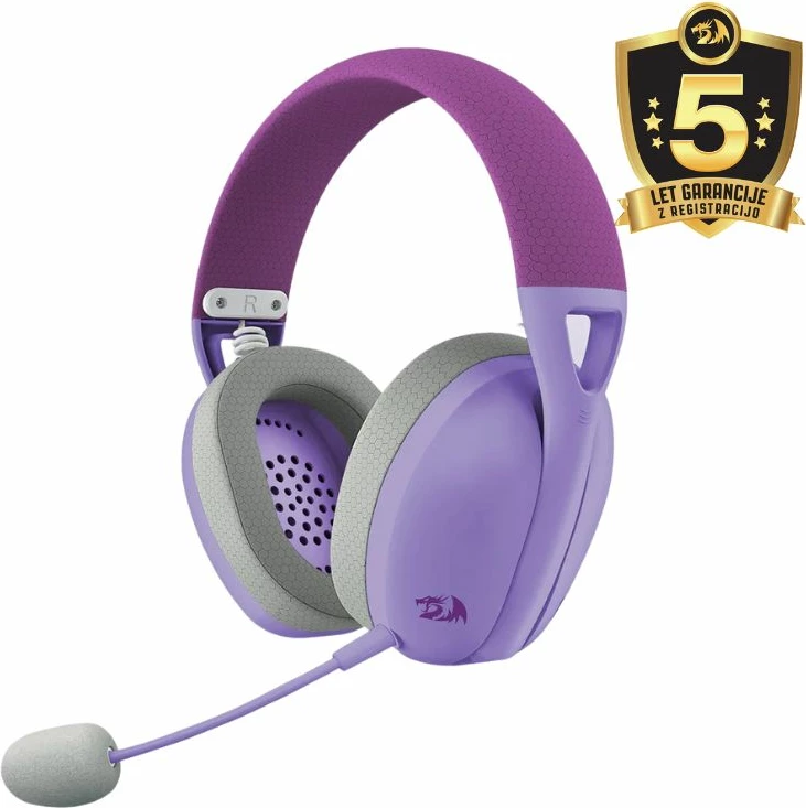 Kufje gaming wireless Redragon Ire Pro H848B, 7.1 surround, 2.4GHz/BT/kabloll, vjollcë