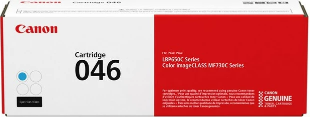 Toner Canon 046, 2300 faqe, Cyan, 1 copë