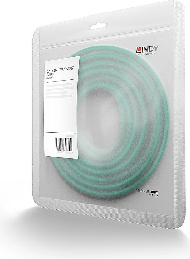 Kabllo rrjeti LINDY 47746 Cat6 S/FTP 0.5m RJ-45, e gjelbër