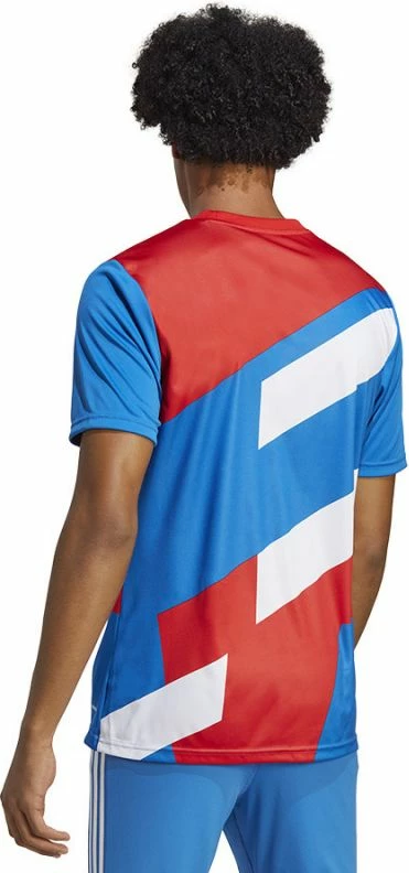 Fanellë adidas për meshkuj, FC Bayern, e bardhë me të kuqe dhe blu [Madhësia: XXL]