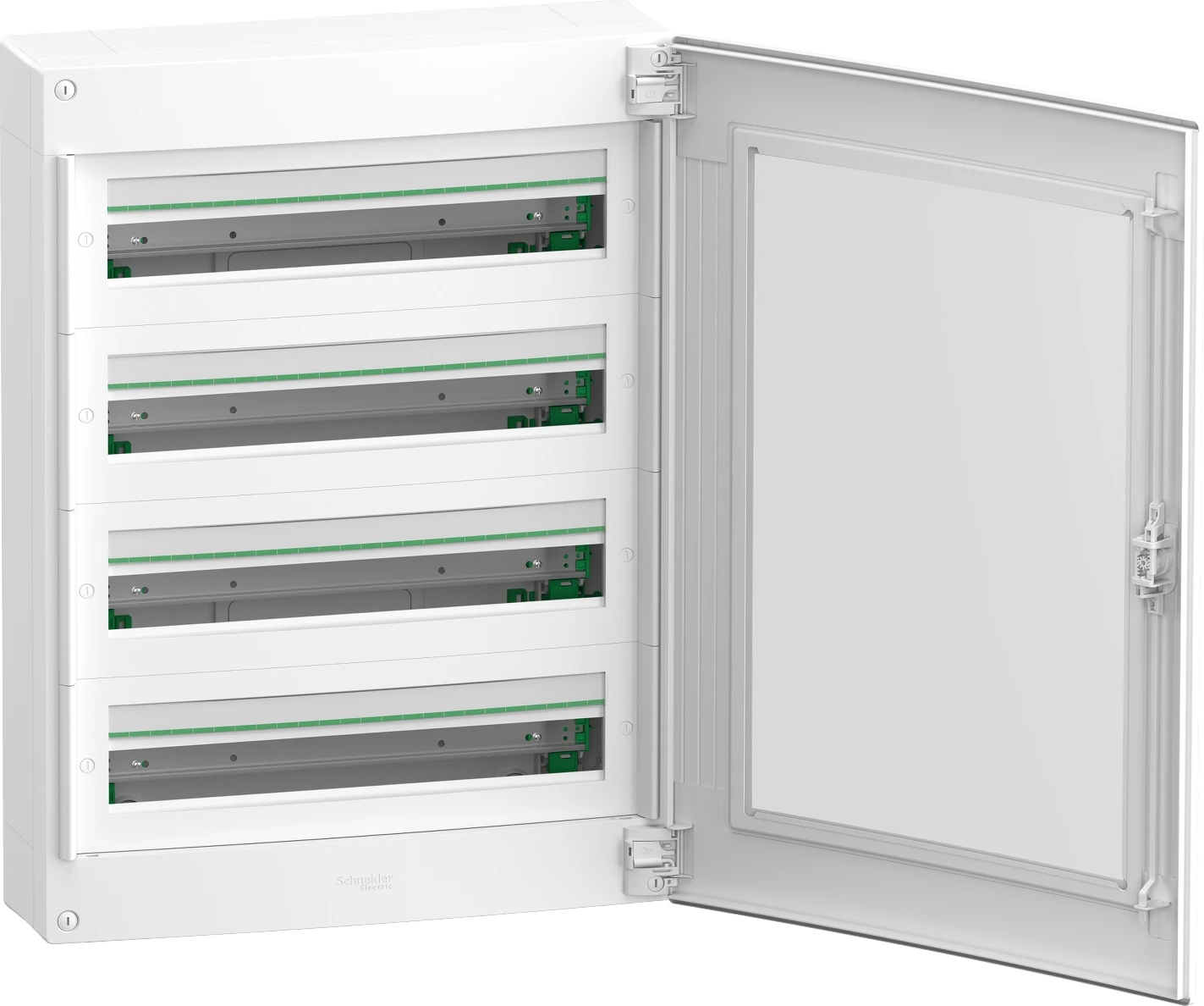 Tabelë siguresash Schneider Electric LVSXR424 PrismaSet XS – 4R 24M OG Derë xhami transparente