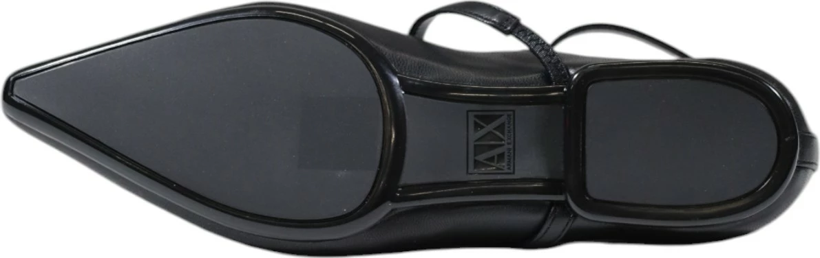 Këpucë të sheshta për femra Armani Exchange XDD004 XV841, të zeza [Madhësia: 39]