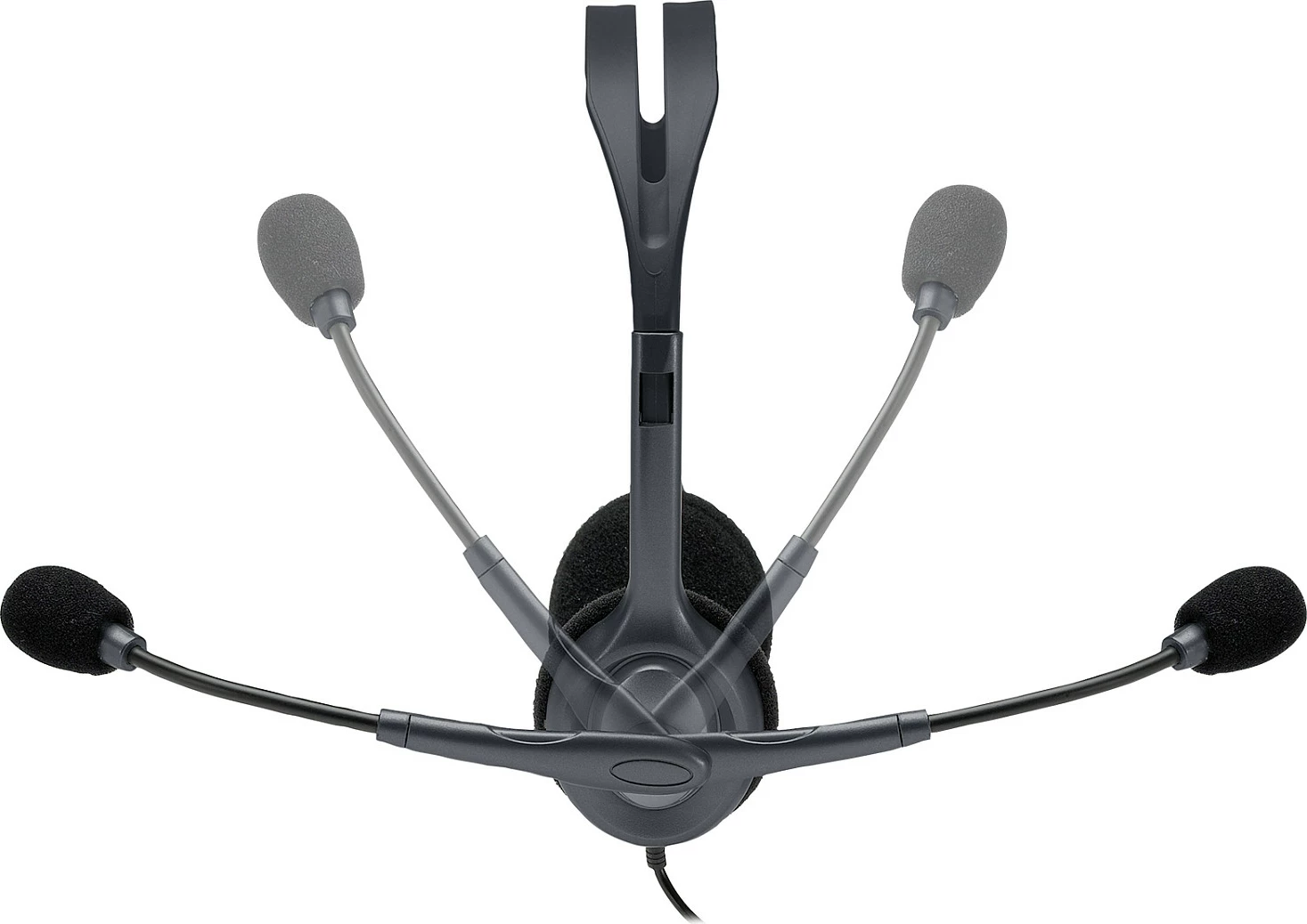 Kufje Logitech H110 Stereo, Wired, Office/Call center, 20 - 20000 Hz, 74 g, Gri