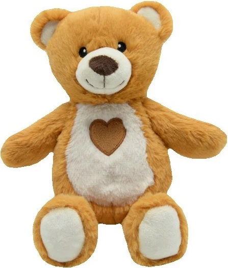 Lodër pelushi arush TULILO Karolek, 20 cm, Kafe