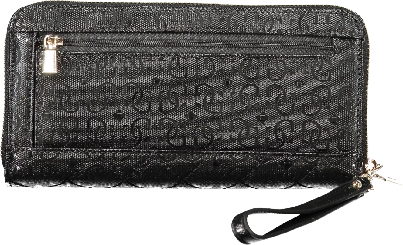 Portofol GUESS JEANS IDRA SLG WALLET femra, e zezë