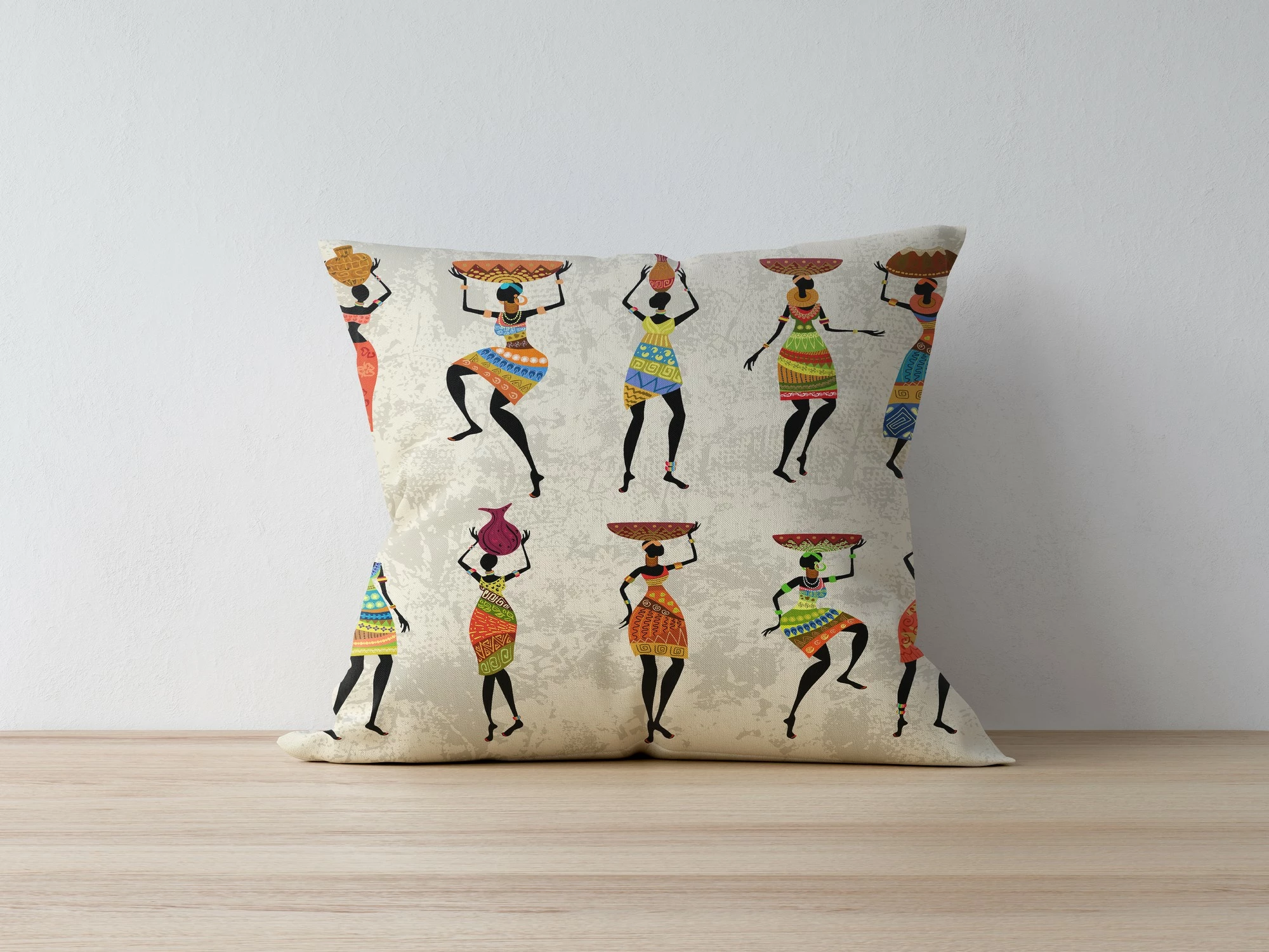 Jastëk dekorativ, mbulesë Aberto Design, a1192, shumëngjyrëshe, 43x43cm