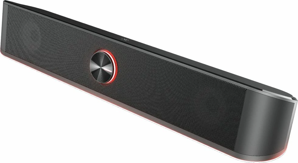 Altoparlant për kompjuter Trust GXT 619 Thorne 12W RMS 2.0 RGB LED, e zezë
