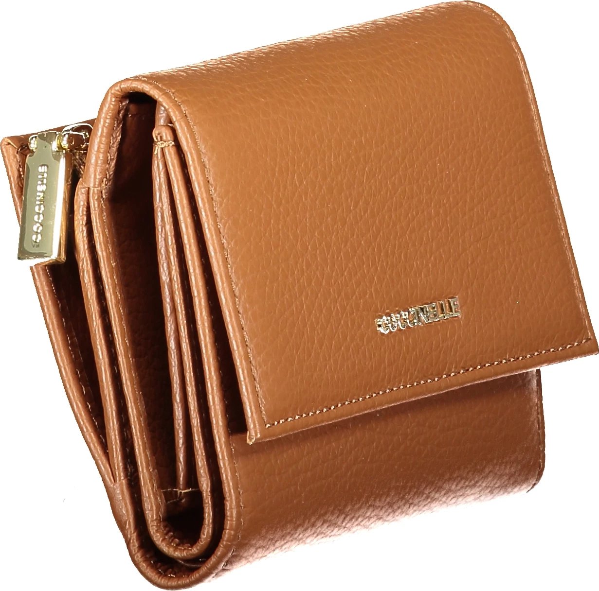 Portofol femra COCCINELLE, kafe