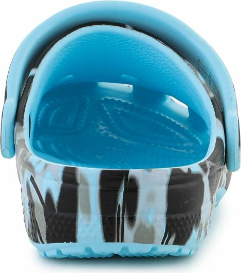 Atlete për fëmijë Crocs Classic Spray camo Clog, ngjyrë blu e errët