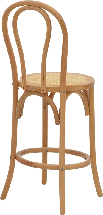 Karrige për bar Thonet dru ahu natyral 41x50x105cm