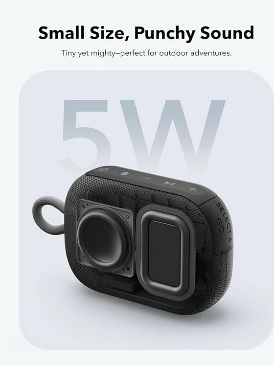 Altoparlant Anker Soundcore Select 4 Go, Bluetooth 5.4, IP67, 18h, 5W, i zi