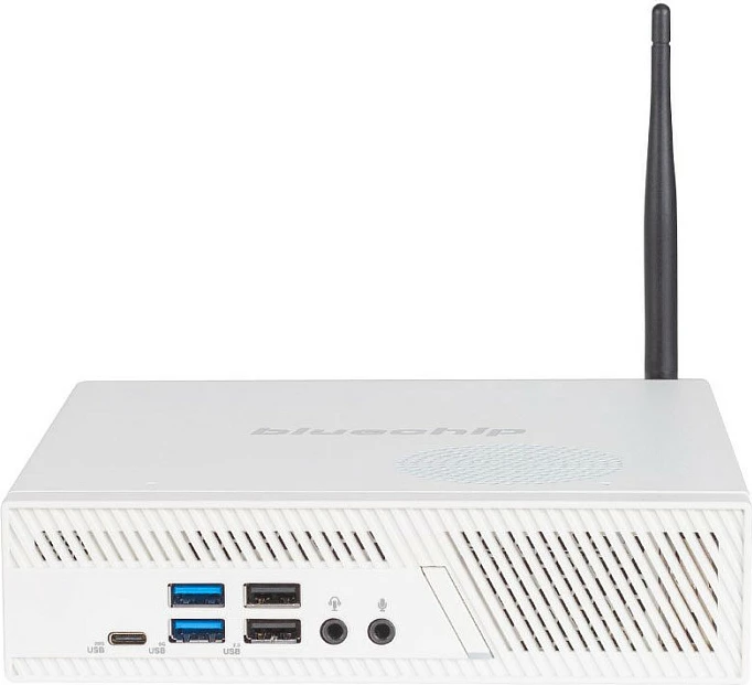 Kompjuter bluechip BUSINESSline S3137, i3 14100, 8GB, 500GB SSD, Wi-Fi 6E, Bluetooth 5.3, bardhë