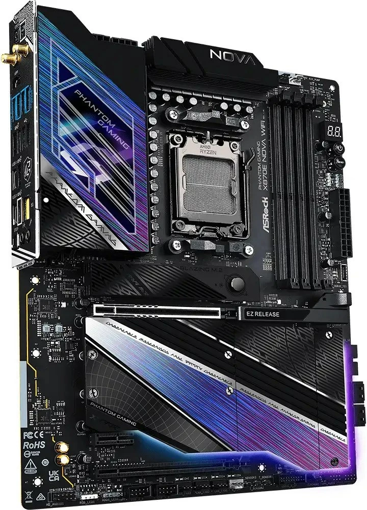 Pllakë amë ASRock X870E Nova WiFi, Socket AM5, ATX