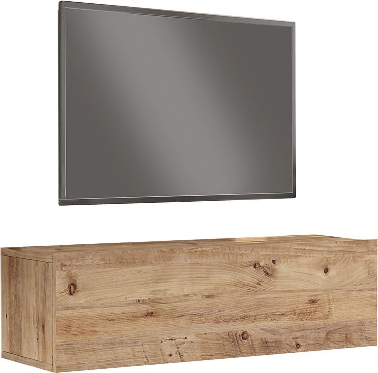 Njësi muri për TV, ngjyrë sonoma, 100x31.6x29.6 cm