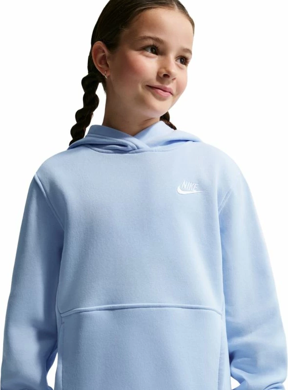 Duks për fëmijë Nike Sportswear Club Fleece FD3000 408, kaltër [Madhësia: M]
