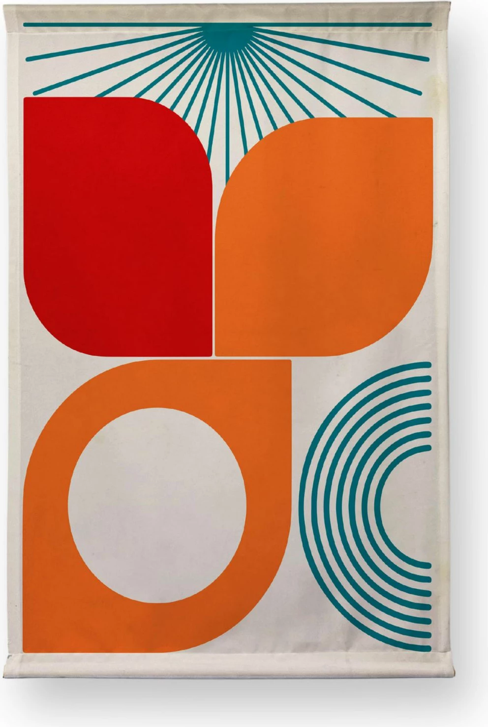 Pikturë dekorative poliestër, Wallity Polybaby 12, shumëngjyrëshe, 145x200cm