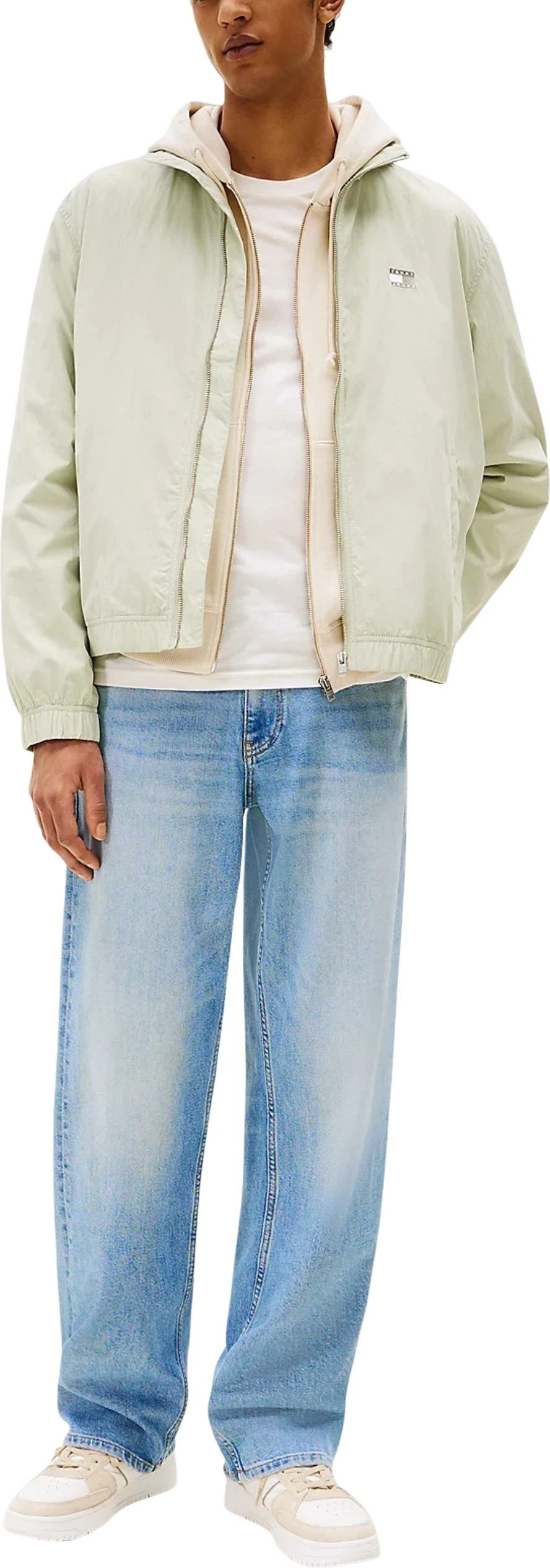 Jakne për meshkuj Tommy Hilfiger Jeans TJM Essential DM0DM21929, e gjelbër [Madhësia: XL]