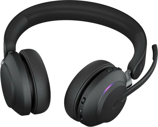Kufje Jabra Evolve2 65 MS Stereo 26599-999-989, reach 30m, kabllo 1m, e zezë