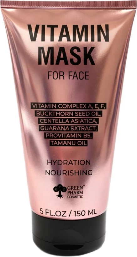 Maskë për fytyrë për femra Green Pharm Cosmetic Vitamin Mask 150ml