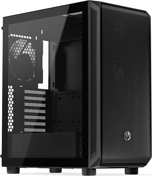 Kasë Endorfy ARX 500 Air TG, Midi Tower, xham i temperuar, e zezë