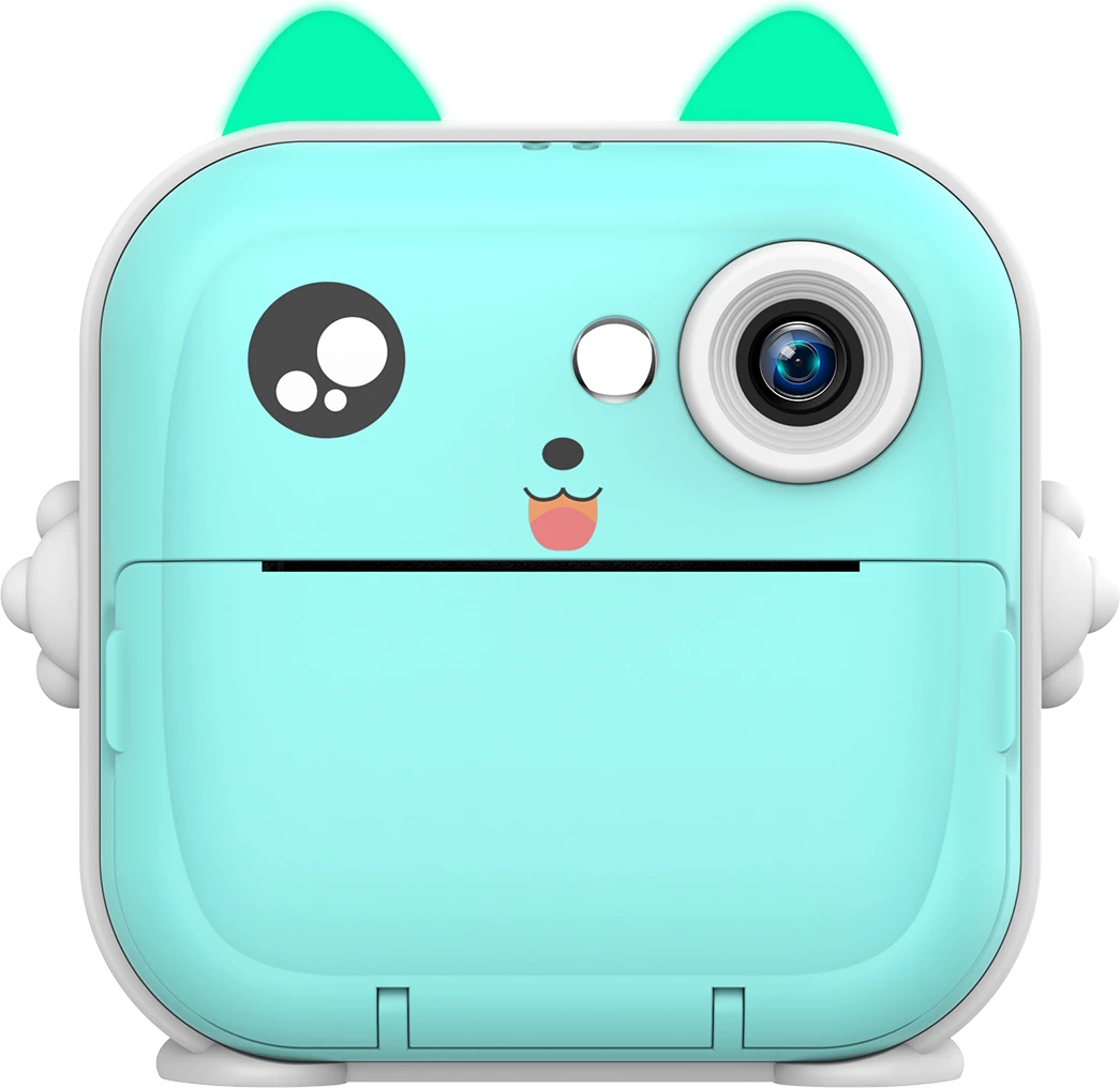 Kamerë digjitale për fëmijë Wozinsky WDT-01 me printer termik, 48MP, 2.4", 1200mAh, Bluetooth, kaltër