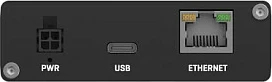 Router industrial Teltonika TRB160, 4G LTE deri Cat6, Gigabit Ethernet, USB-C, SMA, IP30, i zi