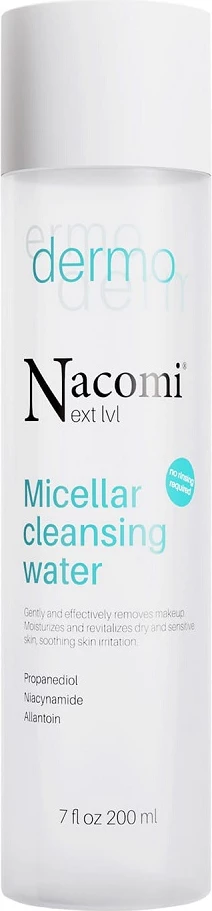 Ujë micelar për femra Nacomi Next Level Dermo, 200ml