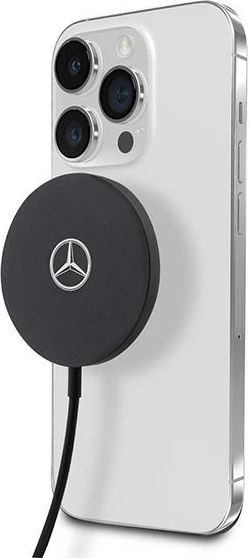 Karikues induktiv MagSafe Mercedes 15W, i zi