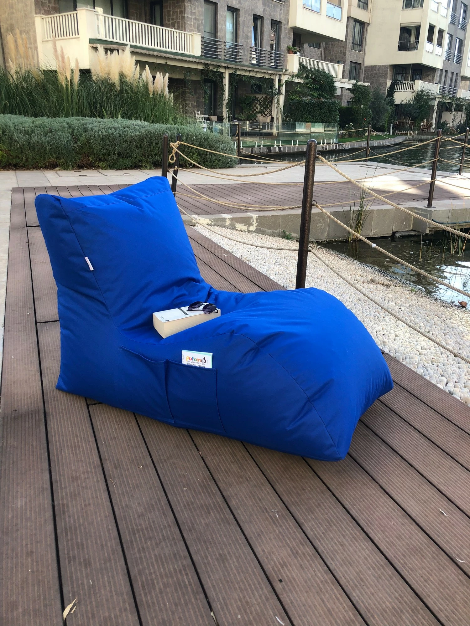 Bean bag Atelier del Sofa, daybed, ngjyrë kaltër