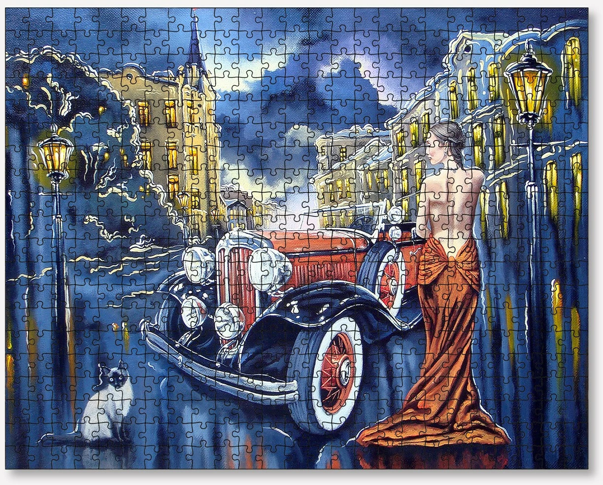 Puzzle 1000 copë, Evila Originals, shumëngjyrësh, PZL_0135_1000