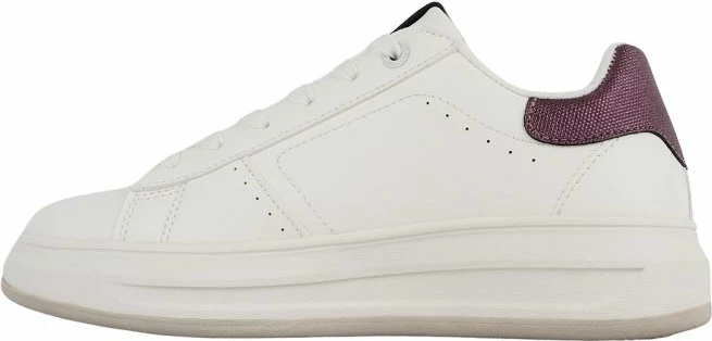 Këpucë për femra Lee, të bardha