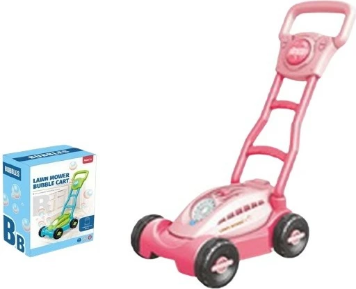 Lodër kositëse flluskash Madej 010763, plastikë, me dritë, rozë