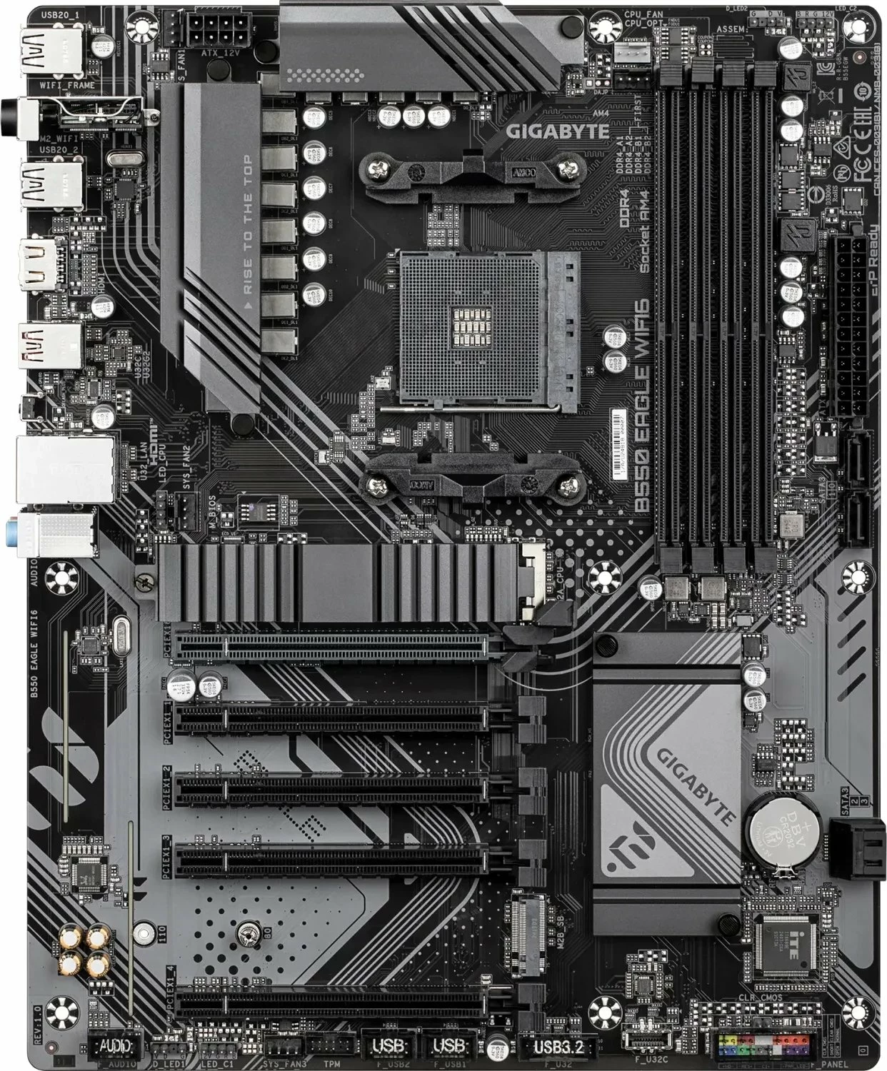 Pllakë amë Gigabyte B550 EAGLE WIFI6 ATX, Wi-Fi 6, Bluetooth 5
