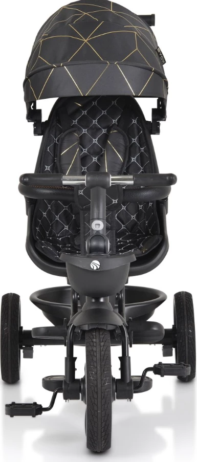 Triçikletë Cangaroo Fusion, e zezë