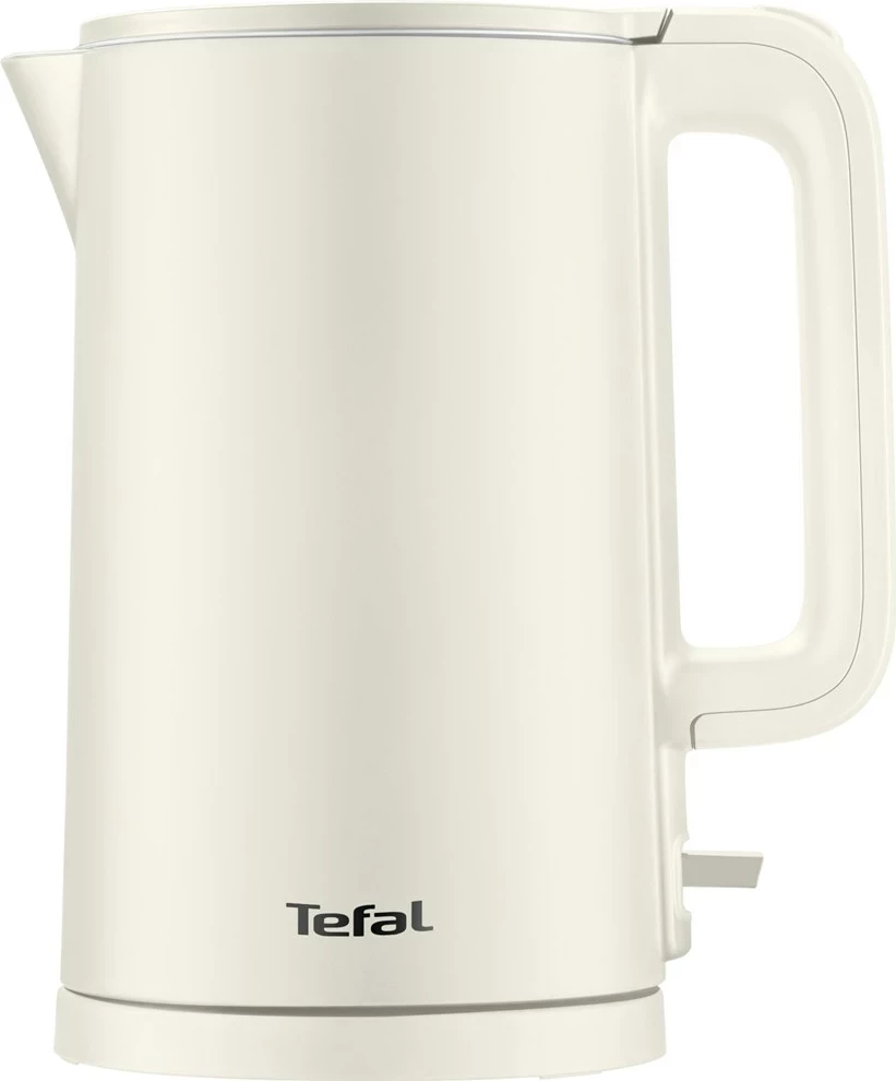 Ibrik elektrik Tefal KO140AE0, 1.5 L, 1500 W, Bardhë