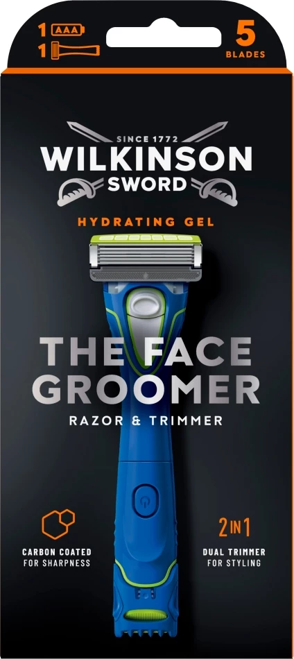 Trimmer për fytyrë Wilkinson Double-sided për burra
