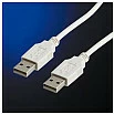 Kabllo USB 2.0 VALUE A-A, 0.8m, e bardhë