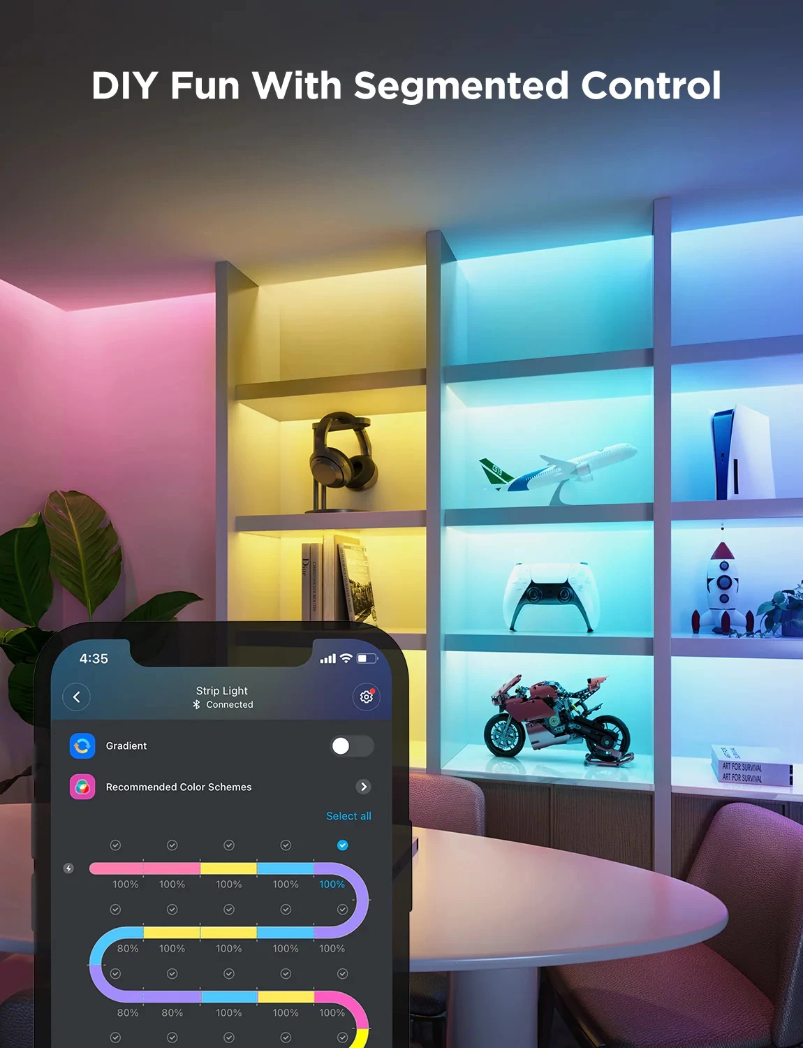Shirit LED smart Govee Strip Light 2 Pro H61F5 5m RGBWW
