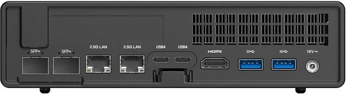 Kasë Mini PC Minisforum MS-01-S1390, Intel Core i9-13900H, barebone, e zezë