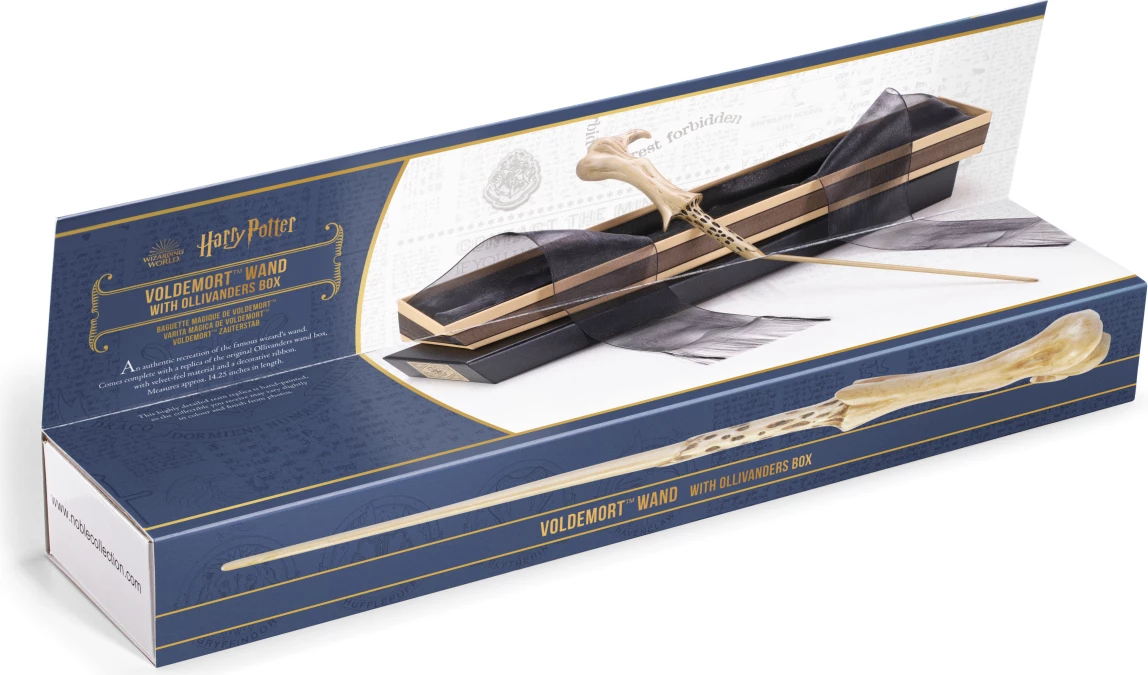 Shkop magjik NOBLE COLLECTION Harry Potter Shkopi i Voldemortit 37 cm, me kuti Ollivanders