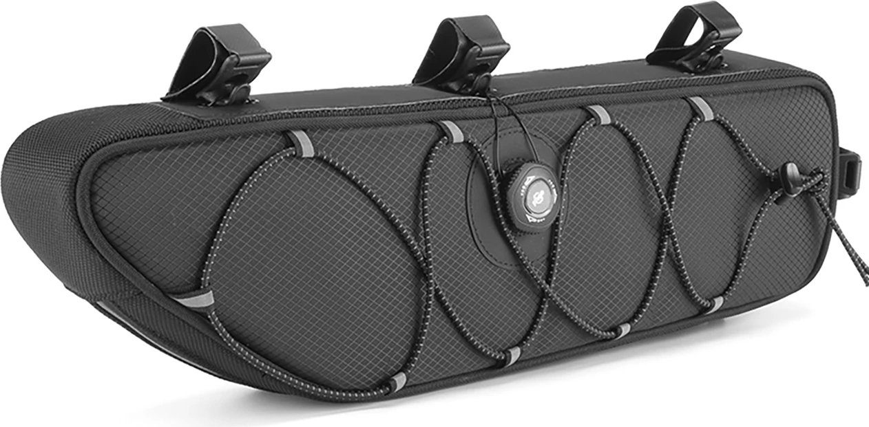 Çantë kornize biçiklete Rockbros TL003 ROAD TO SKY 2L waterproof, e zezë